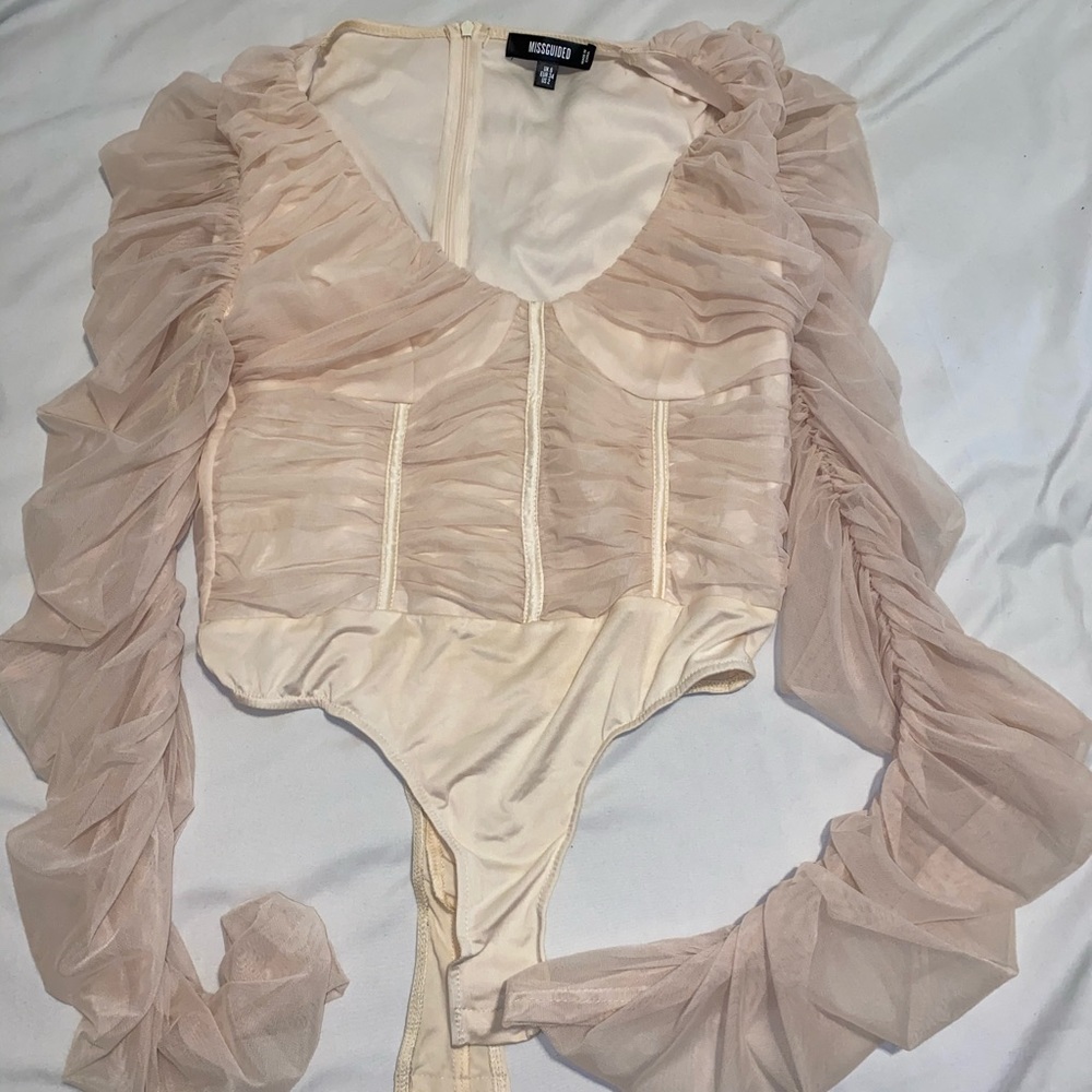 Missguided ruched bodysuit